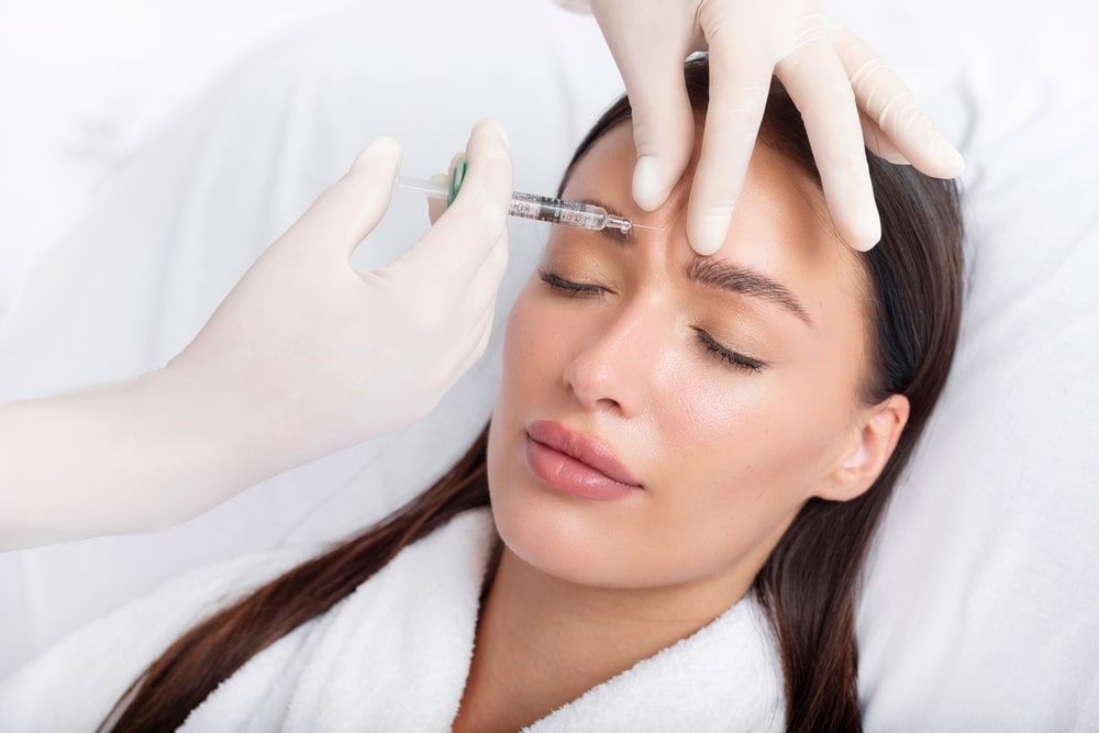Woman getting Botox injections in Henderson, NV